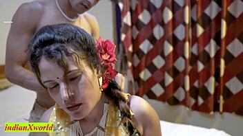 rich boy bangs beautiful indian maid doggystyle rough