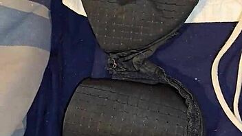 Heart pounding discovery of sexy panties and bras in the filthy garbage can ignites my deepest fetish desires