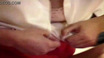exhibitionist bride flashes big tits pussy before wedding