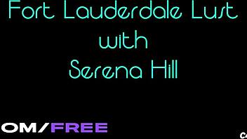 serena hill sneaks pigtails for ball licking pov cumshot surprise