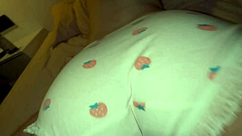 arrogant teen maid begs boss for deep full-body massage turning into wet pussy licking and ass worship