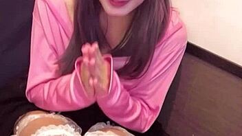 check out this cute japanese ladyboy in crossdressing gear masturbating live on cam!