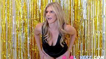New Year's glory hole fun for milf