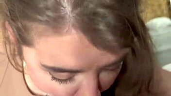 petite blonde eden ivy throat fucked swallows huge load pov