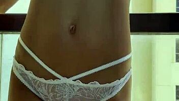 Gorgeous monika fox tries sexy lingerie and poses horny