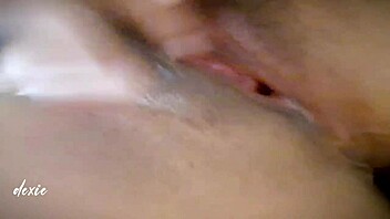 Chubby big tits solo wet horny frenzy