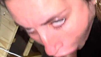 rich blonde mommy slurps black cock like slut