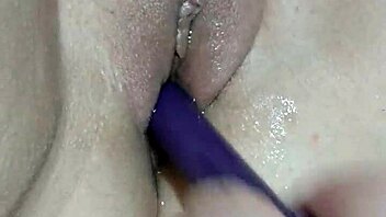 oh man my wife squirts huge on cam with her buddy