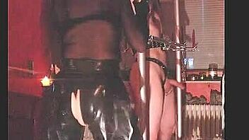 Rubbernurse Agnes' Latex Femdom: Spanking Whipping to Brutal Caning Climax