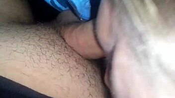 sexy blonde slurps cock tits bouncing cumshot craving