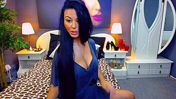beautiful girl smoking sexy on webcam chat