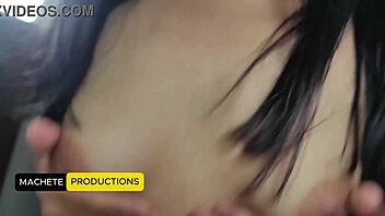 shy karina debuts timidly bending over for first doggystyle pounding