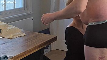 wanna quickie doggystyle creampie on kitchen table dripping wet?