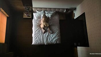best hidden cam view of her loving bed masturbation play 😍