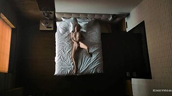 best hidden cam view of her loving bed masturbation play 😍