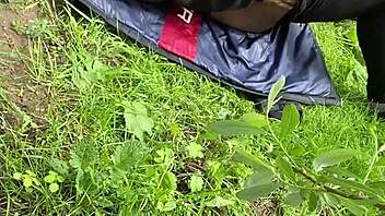 titties bounce wildly during forest missionary pounding