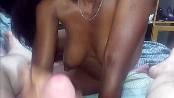 Black barbie doll, stroke grandpa's cock like it's his last!
