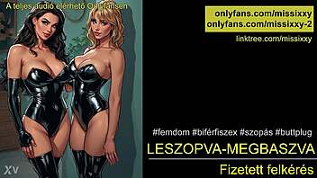 hey bi guy suck this then get fucked hard in hungarian femdom roleplay