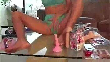 Blonde Milf Mindy Yummymama's Tight Pussy Takes Deep Creampie