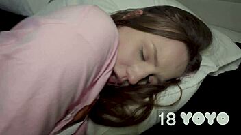 my little 18 year old asshole wrecked by huge cock creampie