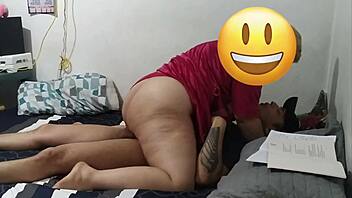 Madura Cachonda Grabs My Cock Despite Her Husband Watching!