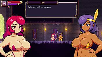 Scarlet Maiden's Big Tits Ass Sex Gameplay