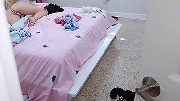 i caught petite babe watching monster cock porn