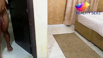 horny receptionist fucks nigerian traveler rough for cash?