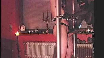 Rubbernurse Agnes' Latex Femdom: Spanking Whipping to Brutal Caning Climax