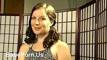 uh, this cute casting girl gets so wet quick