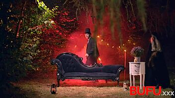 Veronica Leal Endures Brutal Outdoor Halloween Anal