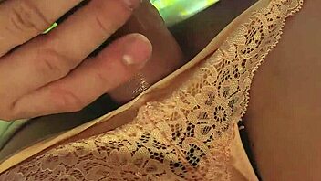 stranger rubs cock on bus panties