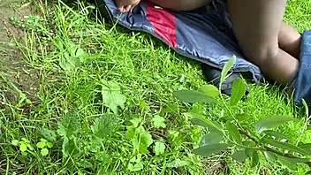 titties bounce wildly during forest missionary pounding