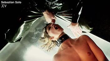 sebastian dominates submissive cunt whore with face fucking