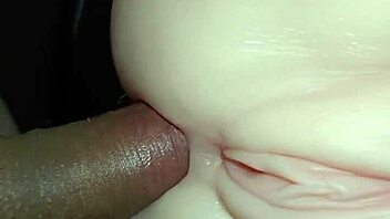 Mandy's tight ass filled with creampie cum