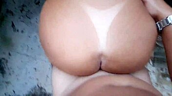 i'm pourin milk all over this curvy fat girl's big ass and huge tits shakin em good