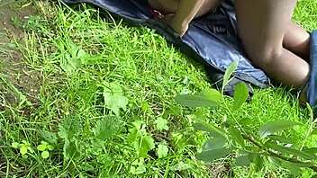 titties bounce wildly during forest missionary pounding