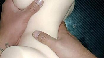 Mandy's tight ass filled with creampie cum