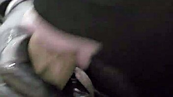 small cock guy pays public toilet sloppy suck swallow cum