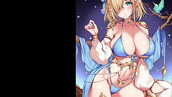 oh man i luv these anime ecchi girls bikini asses so muchh