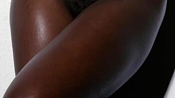 petite ebony milf bombshell strips her chocolaty body wanna see?