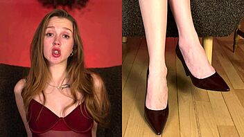 cuckold beta watch goddess feet fetish and eat your cum!