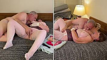 oh granny norma jean i got fingered dildoed and creampied missionary style
