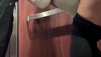 Horny Bar Wife Fucked Rough in Hotel Elevator