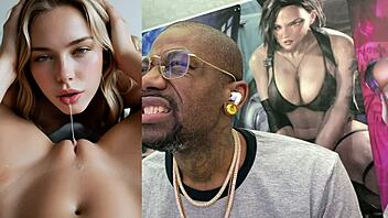 usagi's tight pussy craves ebony bukkake tongue torment?