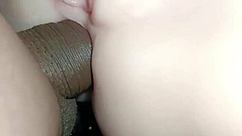 Mandy's tight ass filled with creampie cum