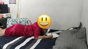 Madura Cachonda Grabs My Cock Despite Her Husband Watching!