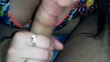 blonde pregnant slave sucks mature master's cock teasingly?