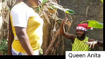 Queen Anita's Christmas Farm Fuck With Big Cock