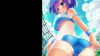 oh man i luv these anime ecchi girls bikini asses so muchh